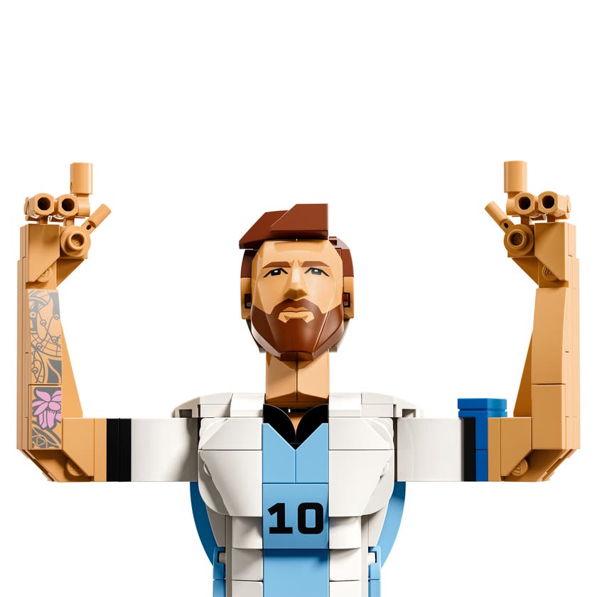 LEGO® Editions Lionel Messi – fotbollslegend Set 43015
