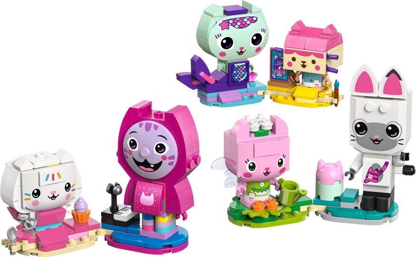 LEGO® Gabby’s Dollhouse Gabbys klossbyggda kattvänner 11215