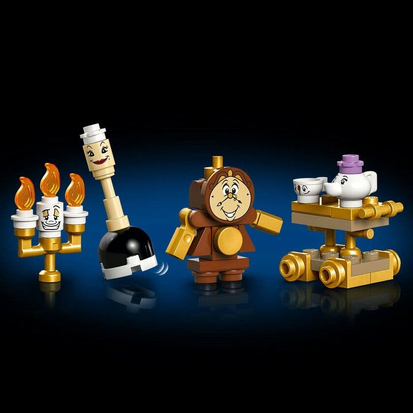 LEGO Disney Princess 43263, Skönheten och odjuret – slottet