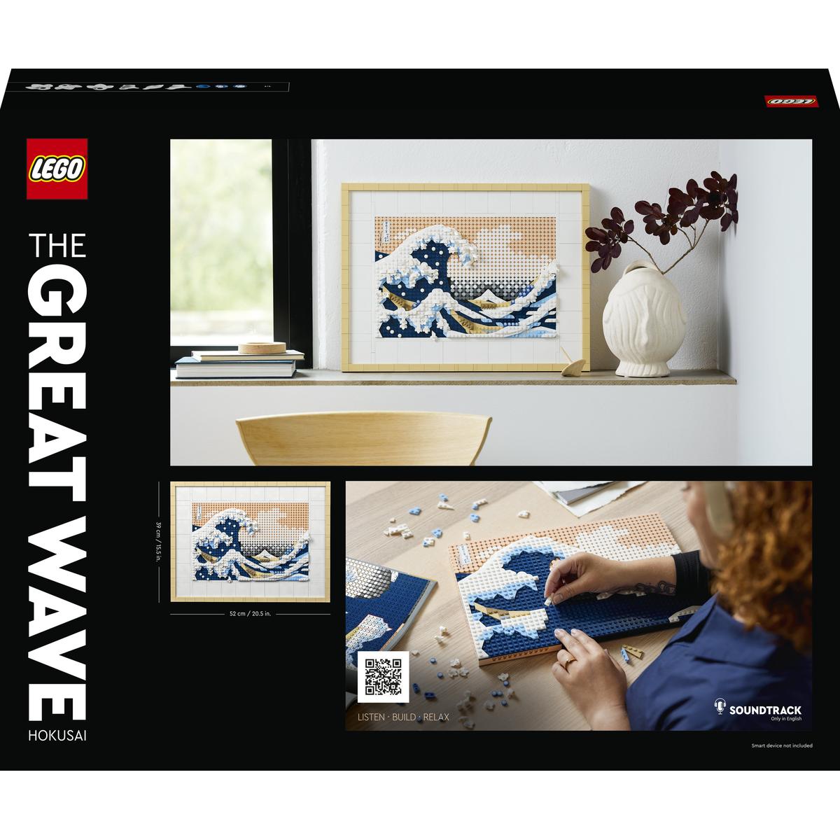LEGO Art 31208, Hokusai – Under vågen utanför Kanagawa