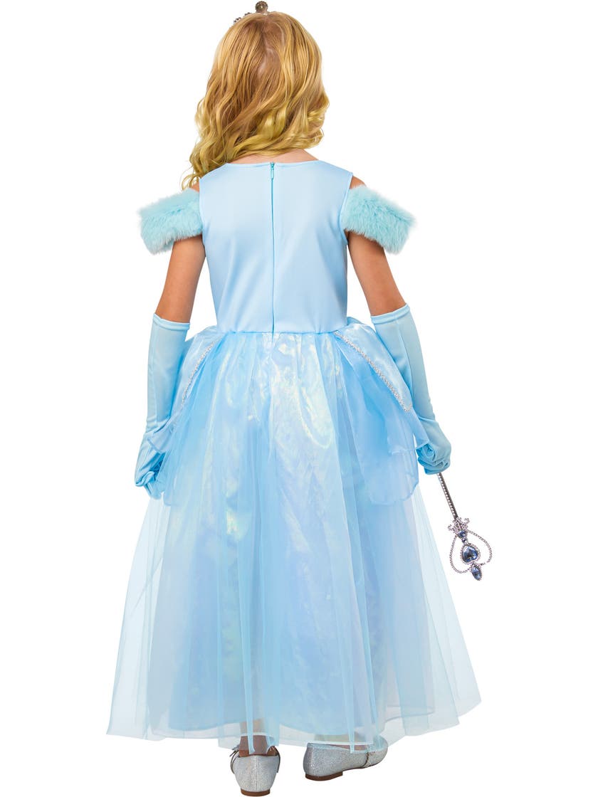 Utklädnad - Blå prinsessa 5-6 år