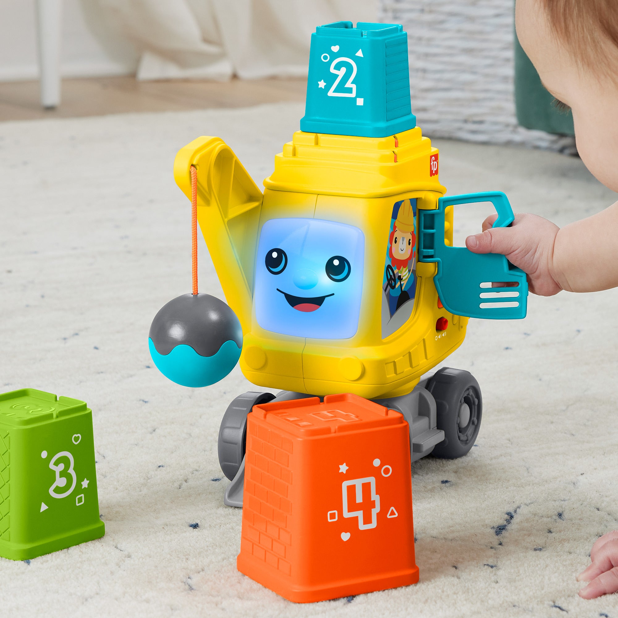 Fisher Price Count & Stack Crane
