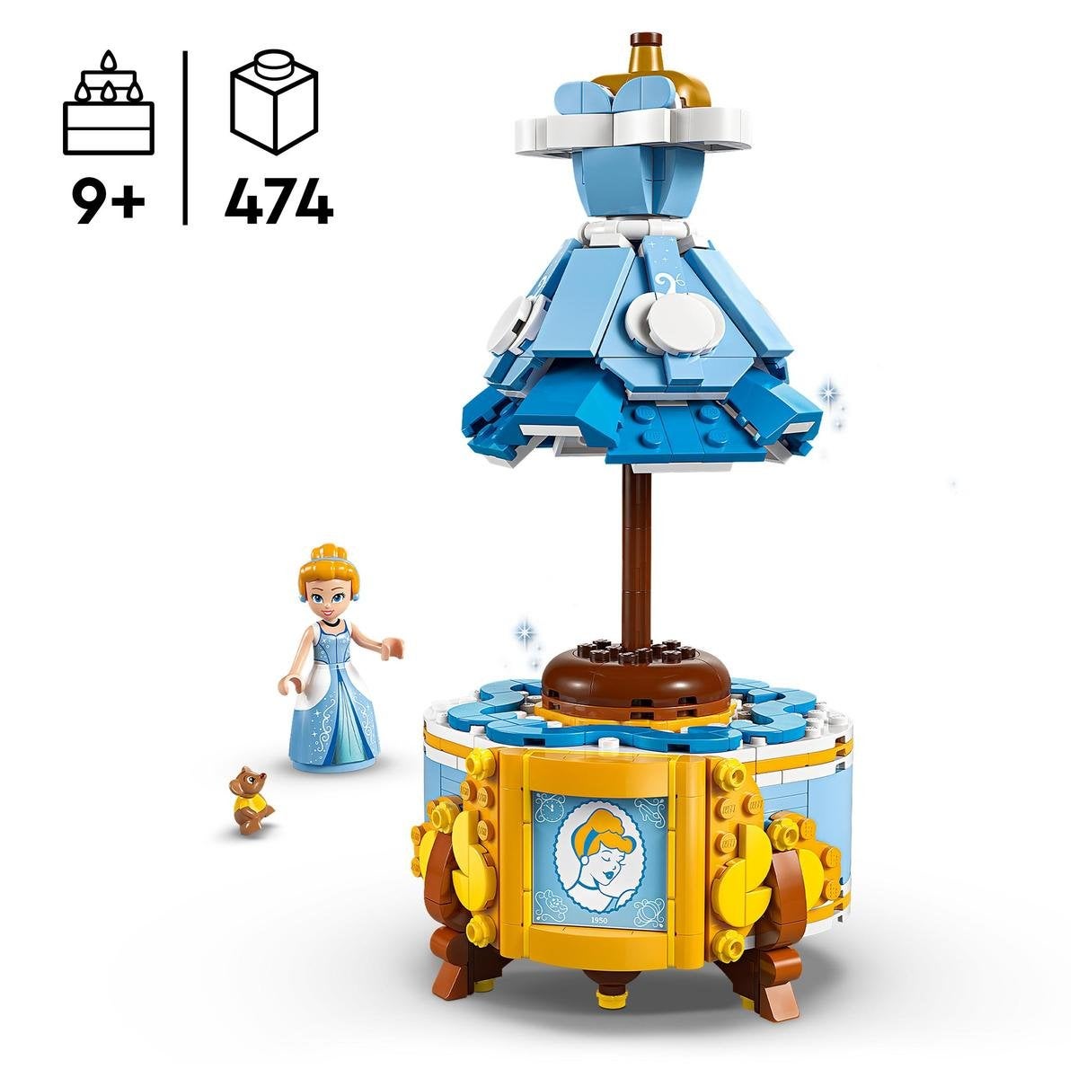 LEGO Disney Princess 43266, Cinderella's Dress