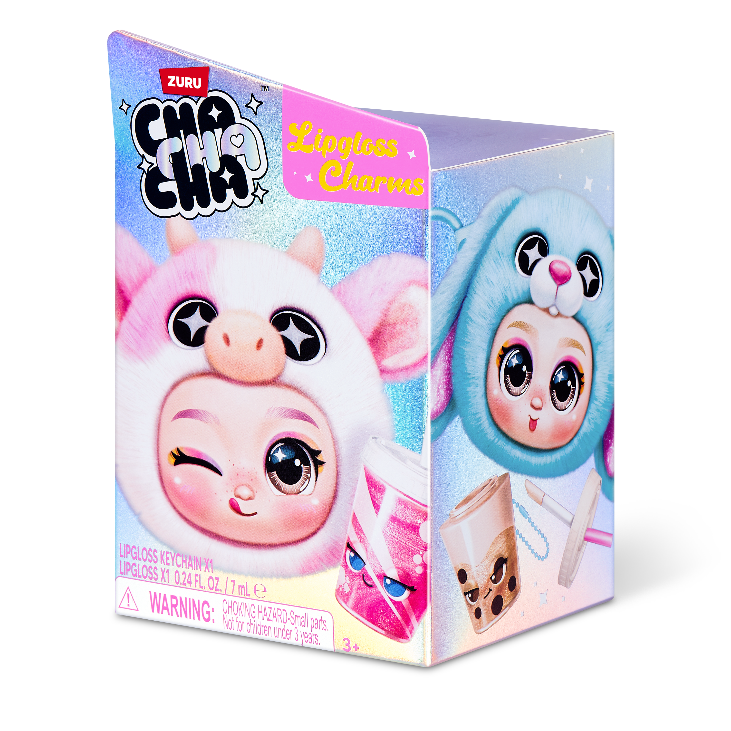 Cha Cha Cha Character Lipgloss Nyckelring