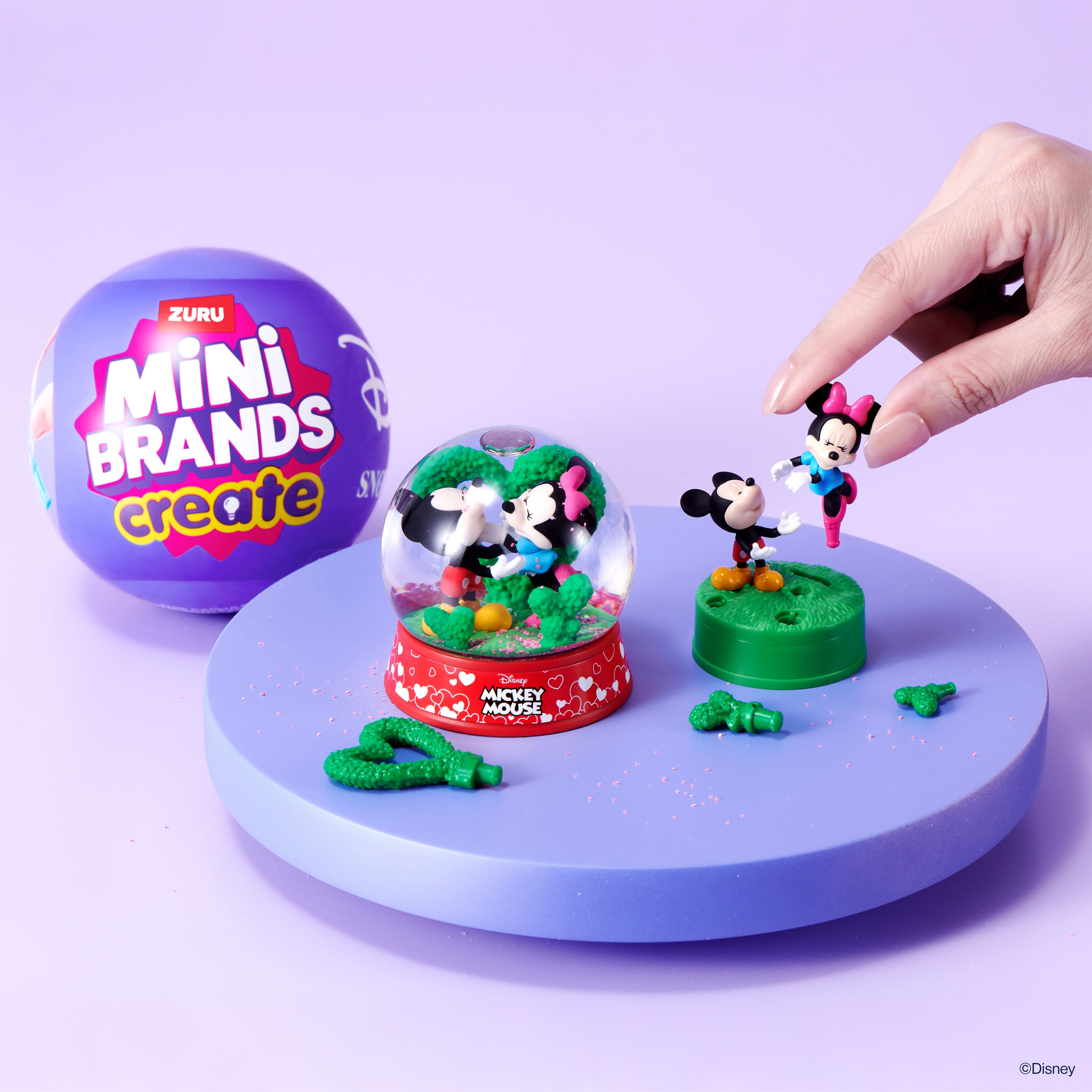 Mini Brands Snöglobar Disney Serie 1