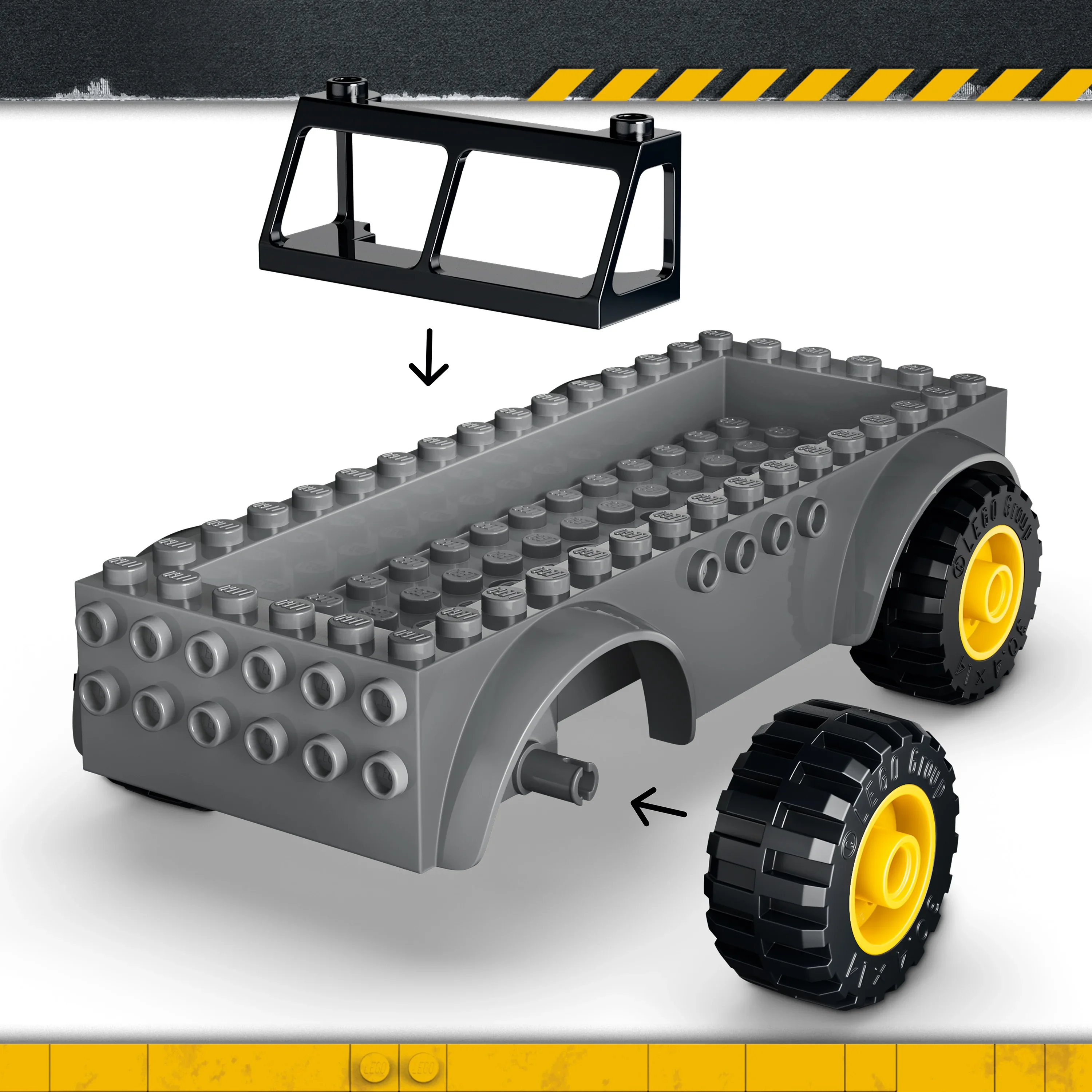 LEGO® Jurassic World 77978, Transportbil för ung T. rex