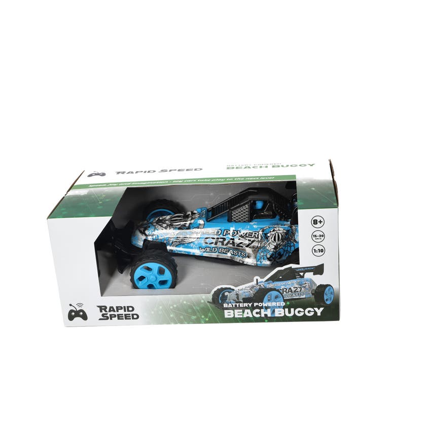 Fusion, Beachbuggy 1:10 RTR 2,4 GHz 15 kmh, Blå