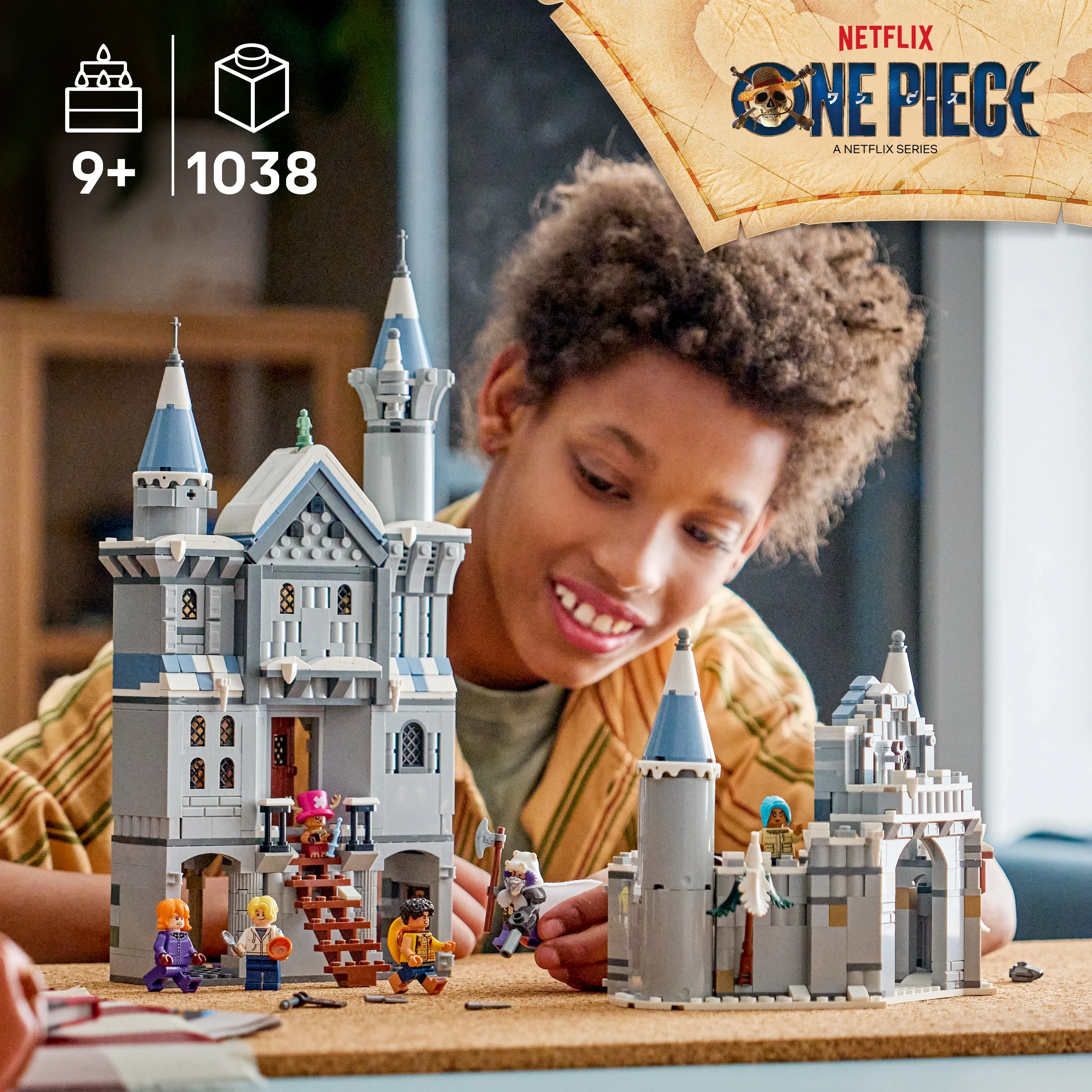 LEGO® ONE PIECE 75645, Strid vid Drum-slottet