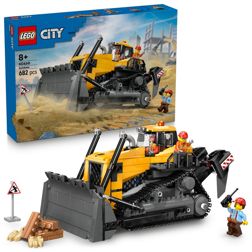 LEGO City 60466, Gul bulldozer
