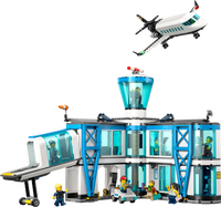 LEGO® City Flygplats med flygplan – Lekset med flygplatsmodell – 60502