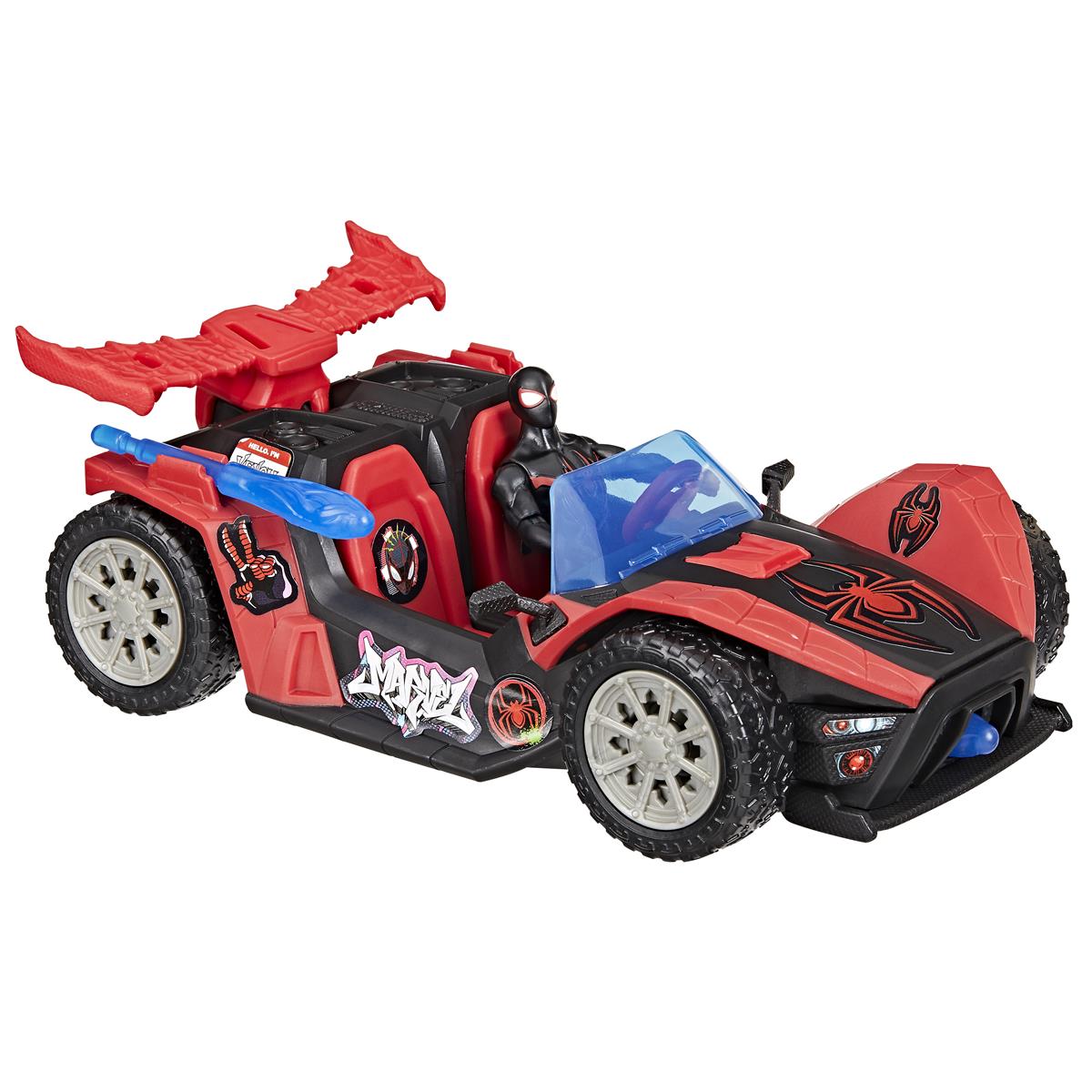 Spider-Man 4 Inch VenomVersus Miles Remix Blast Racer