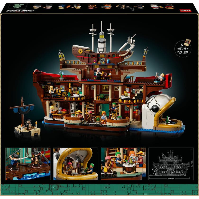 LEGO ONE PIECE 75640, Den flytande restaurangen Baratie