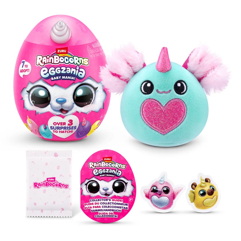 Rainbocorns - Baby Eggzania Plyschfigur