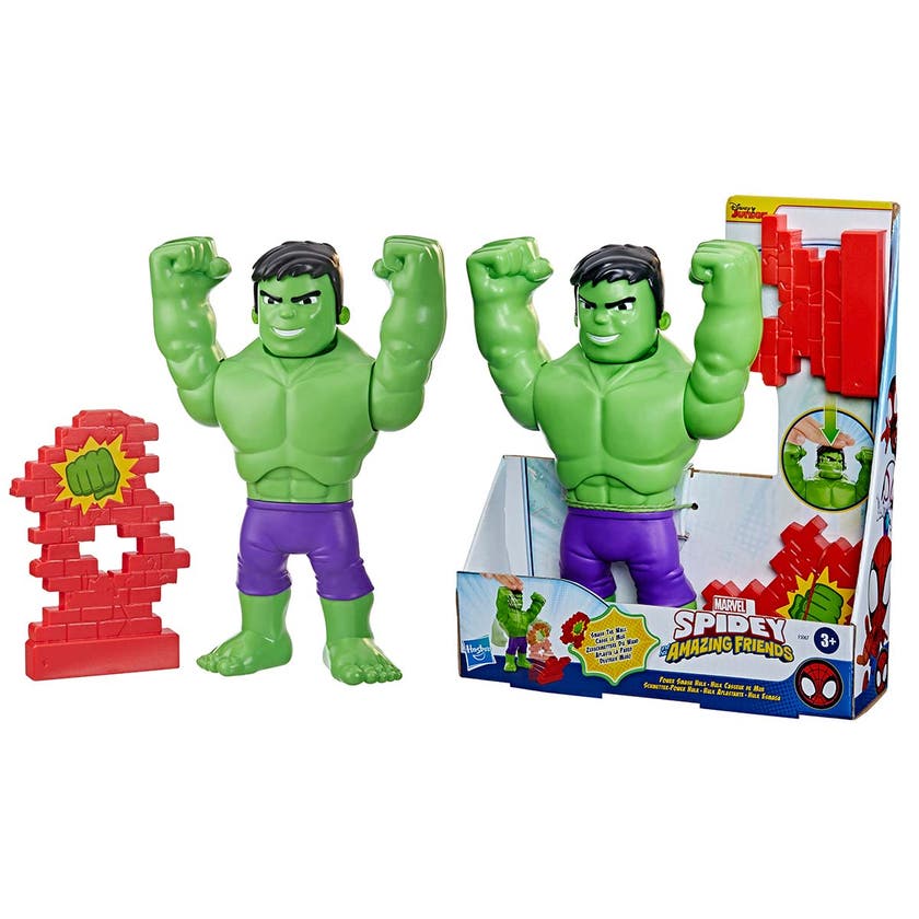 Marvel, Spidey and his amazing friends Power Smash Hulk