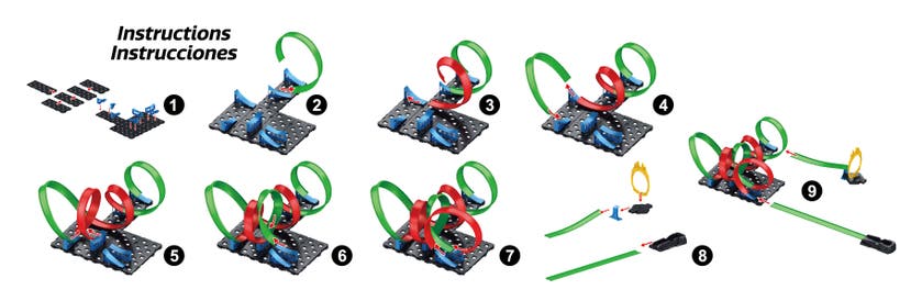 Racerbana 6 loopar