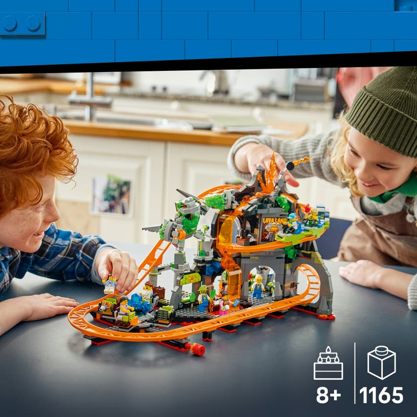 LEGO® City Nöjesparken Lava Land – Byggset 60501