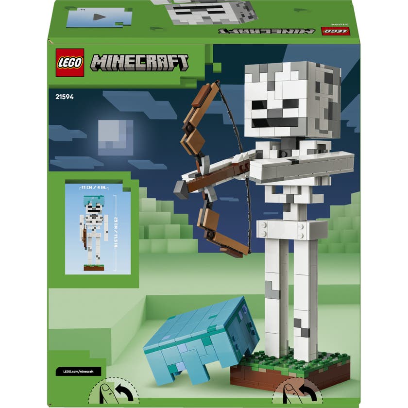 LEGO® Minecraft® Skelettet Leksak med spelprydnad 21594