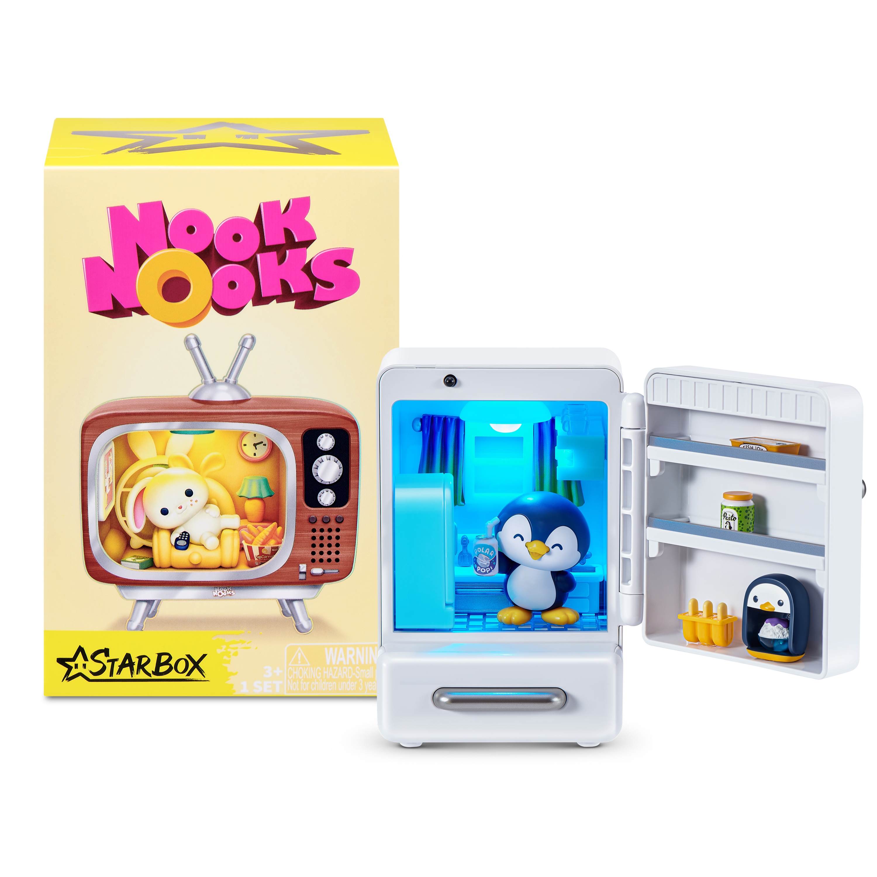 Star Box Nook Nooks - LED-upplysta samlarfigurer