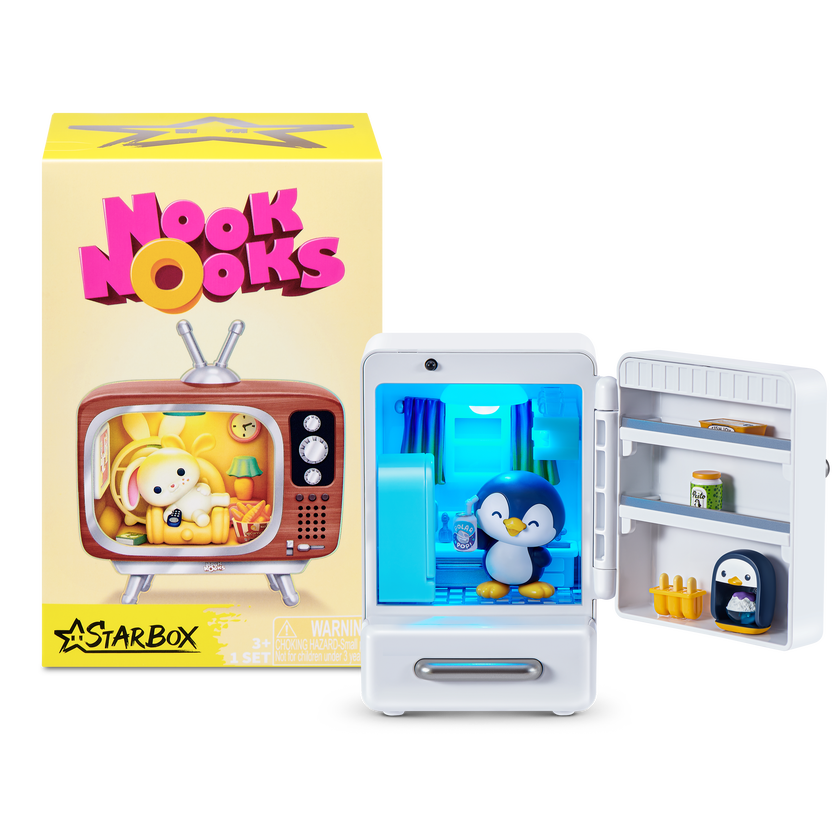 Star Box Nook Nooks - LED-upplysta samlarfigurer