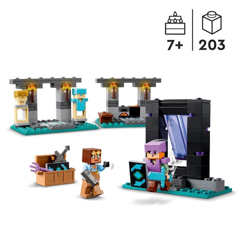 LEGO Minecraft 21252, Vapenförrådet