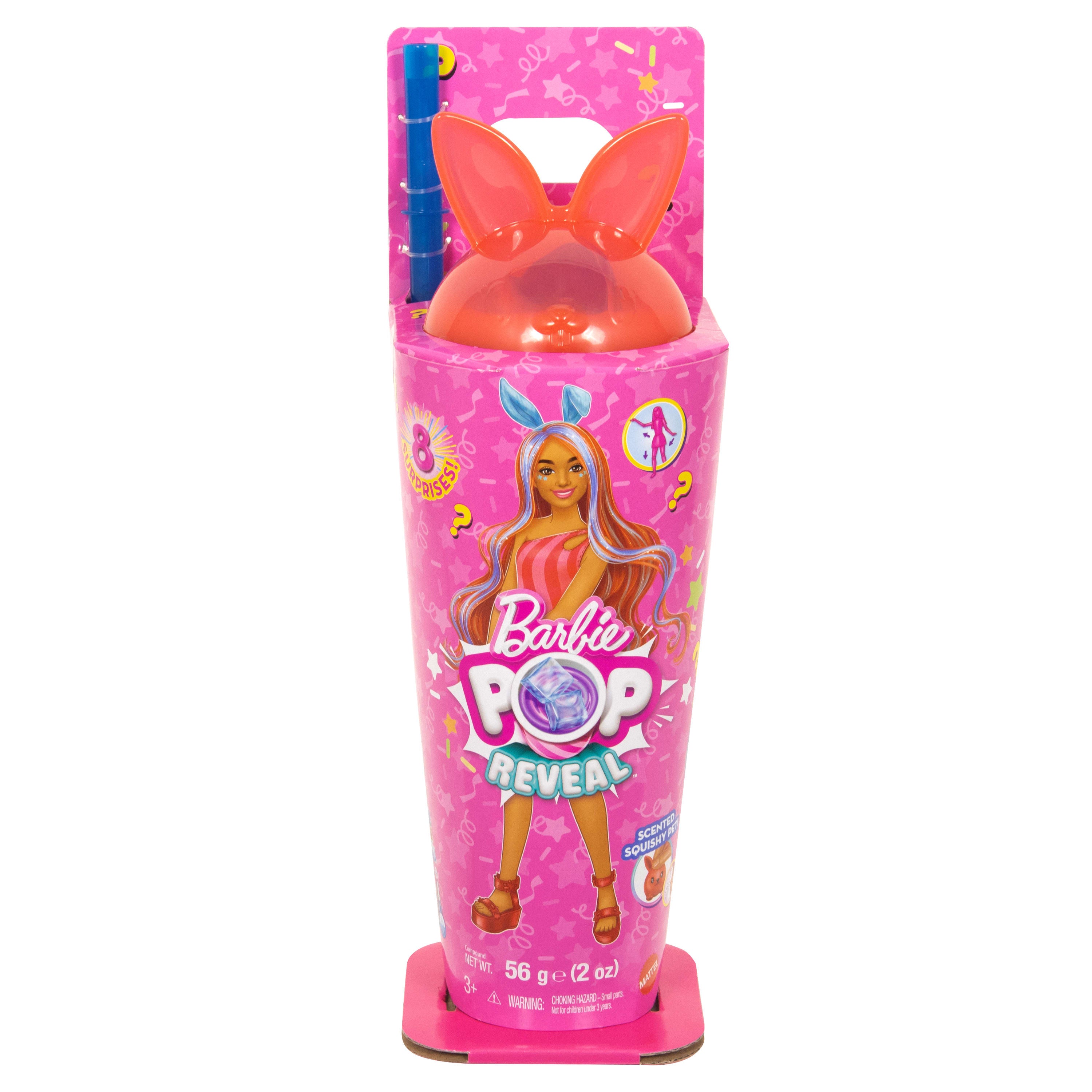 Barbie Pop Reveal Shakes Series Bright Bunny-docka