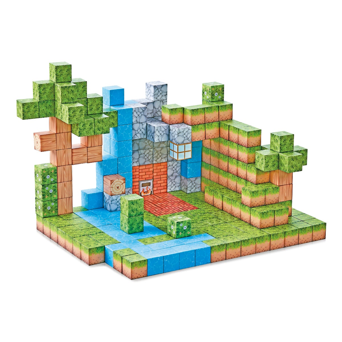 Mag&Play - Building cubes 2 cm 275 stk | Mag&Play - Lekia.se