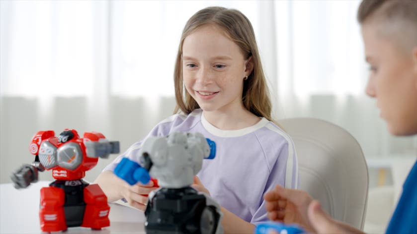 Silverlit Rumble Kombat radiostyrda stridsrobotar