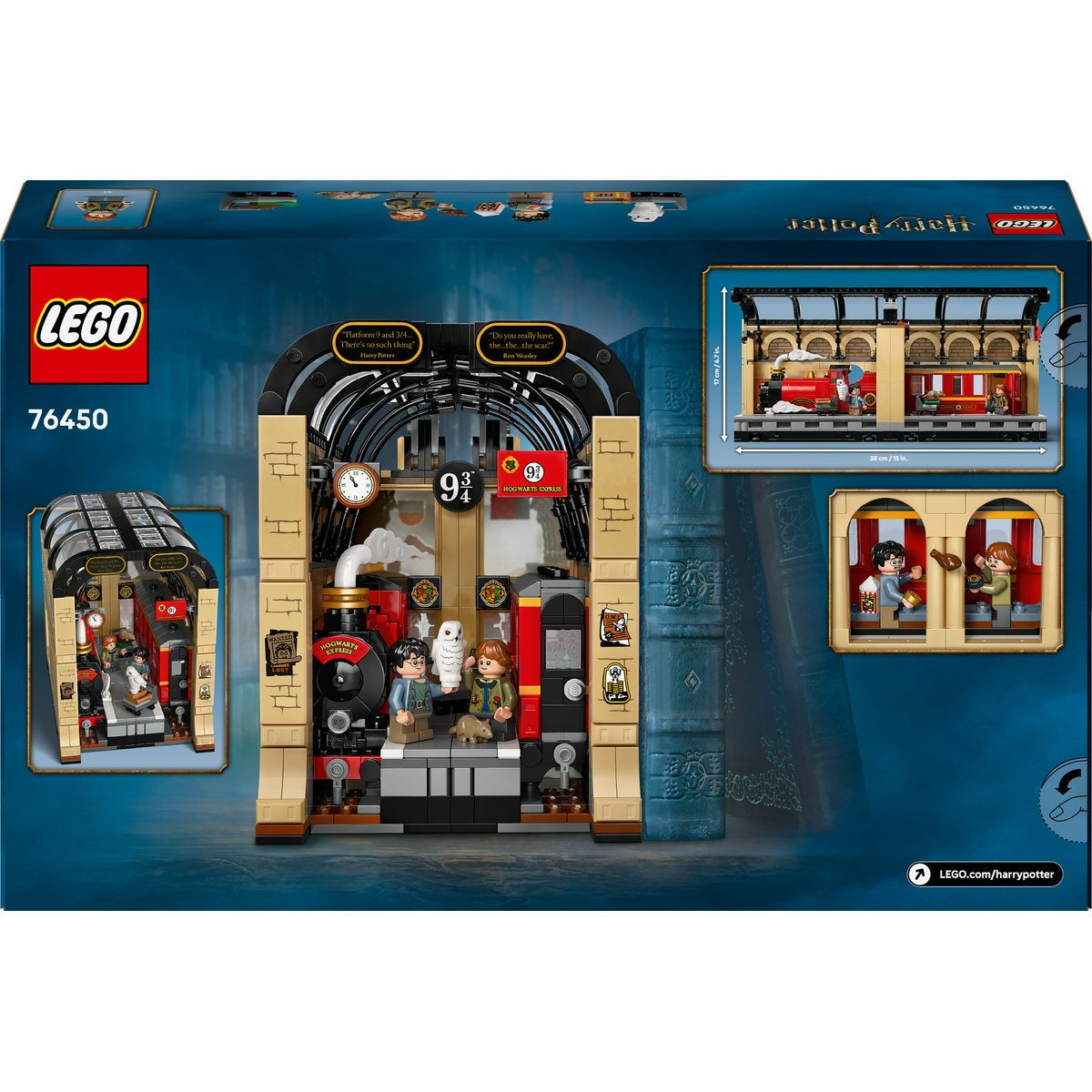 LEGO Harry Potter  76450, Bokstöd: Hogwartsexpressen