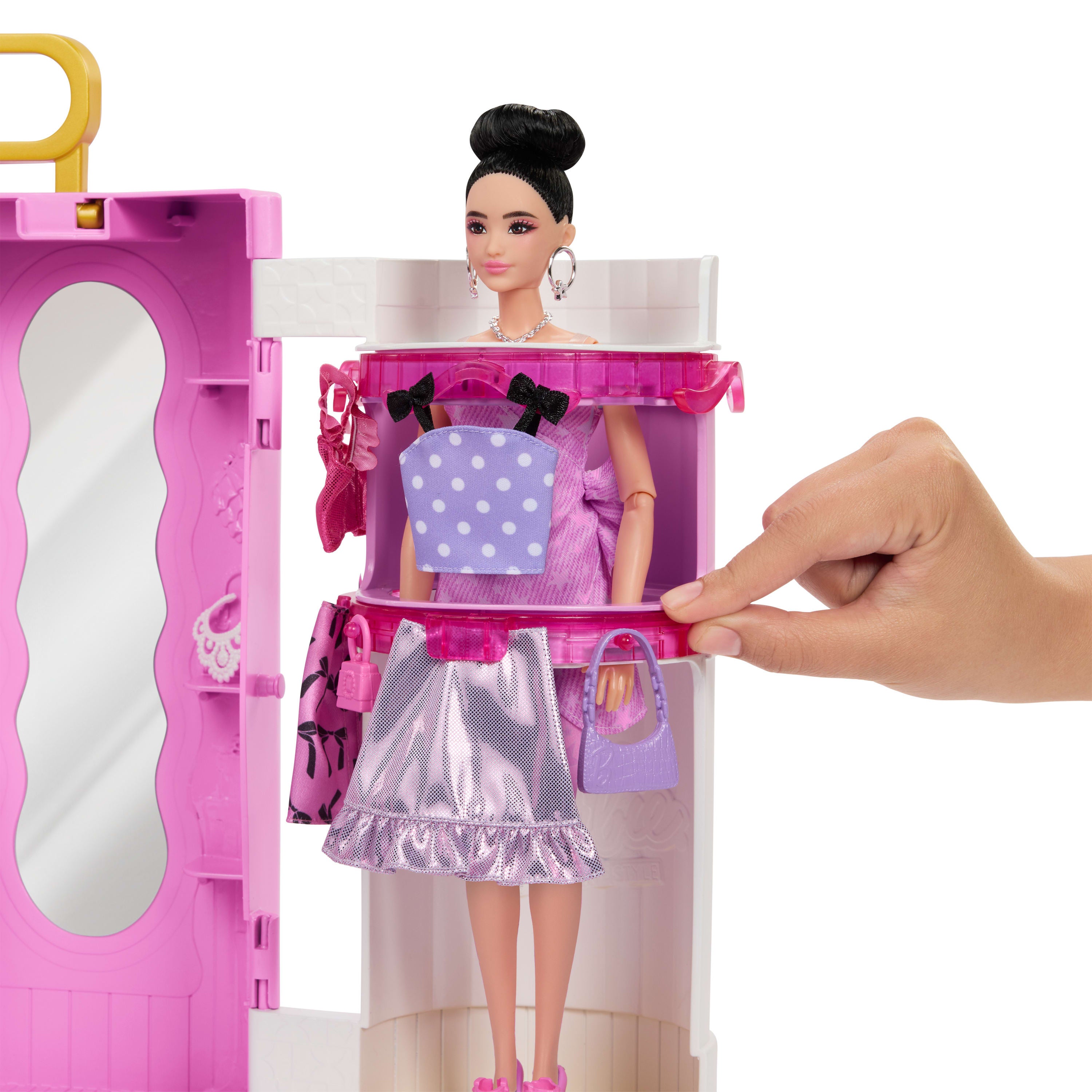 Barbie Deluxe Style Closet Playset – Dockgarderob