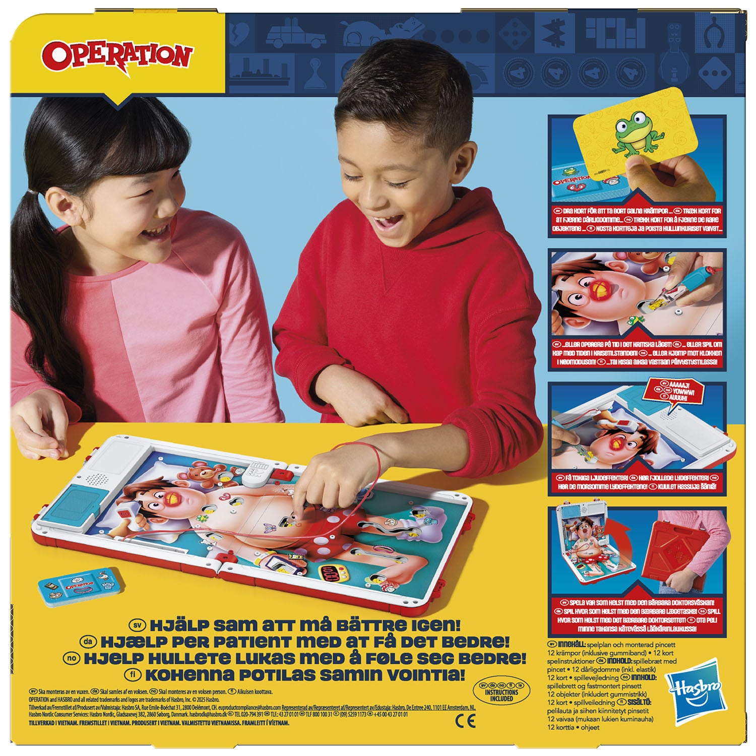 Hasbro Gaming Operation brädspel