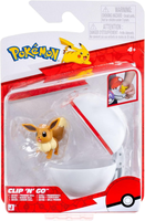 Pokémon Clip n Go Eevee med Premier-boll