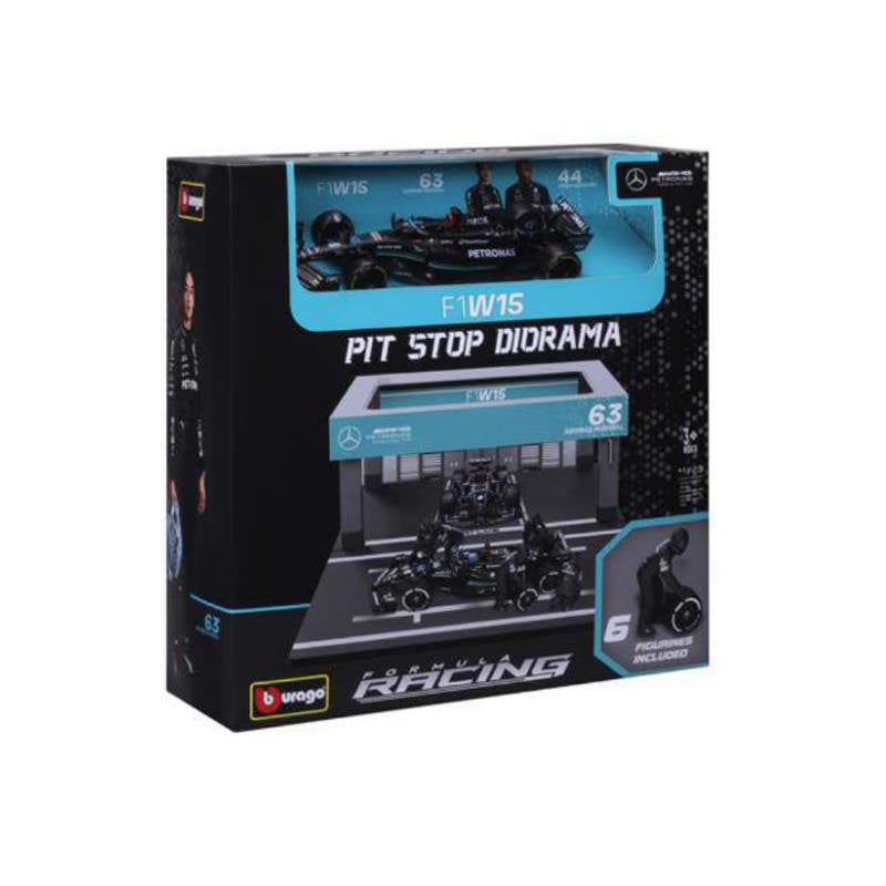 Burago Pit Pass - Mercedes AMG W15 2024