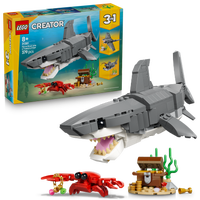 LEGO® Creator Vildsint haj med skattkista Leksak 31381
