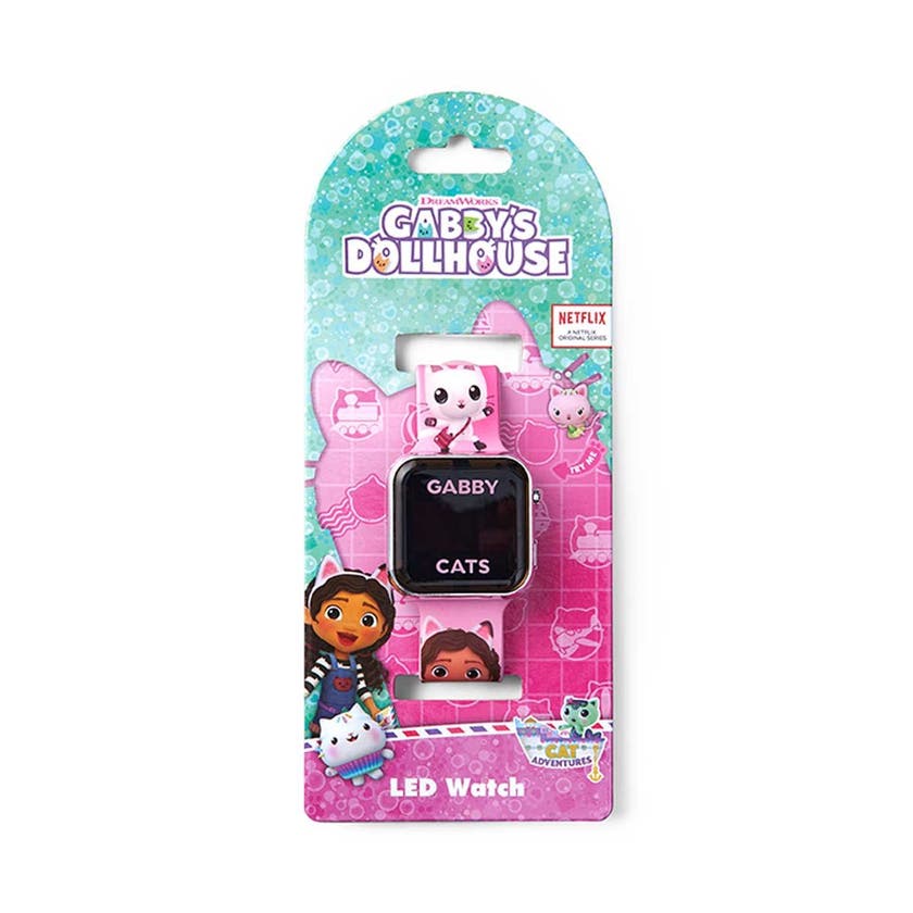 LED Klocka, Gabbys Dollhouse