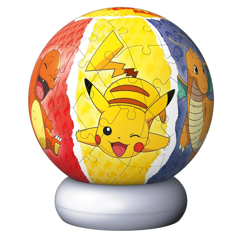 Ravensburger Puzzle-Ball Pokémon 3D-pussel nattlampa