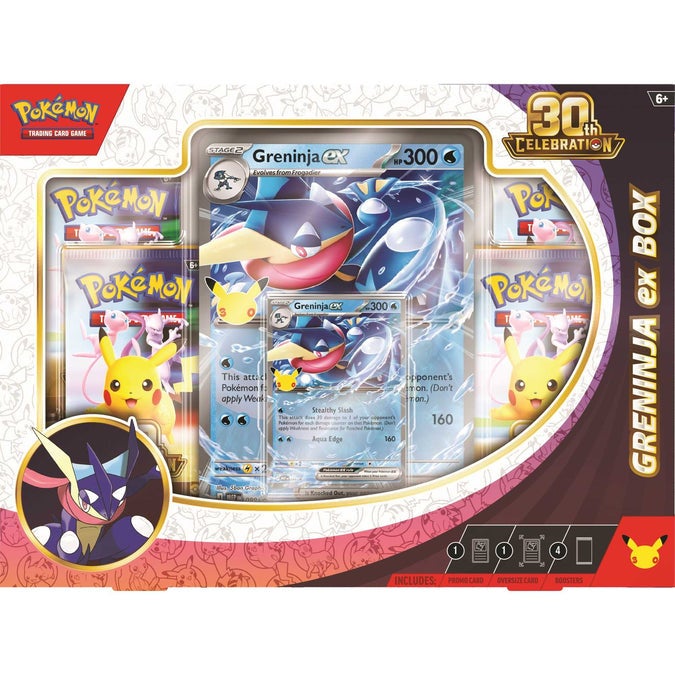 Pokémon TCG 30th Celebration EX Box Greninja
