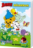Bamse målarbok med 96 bilder