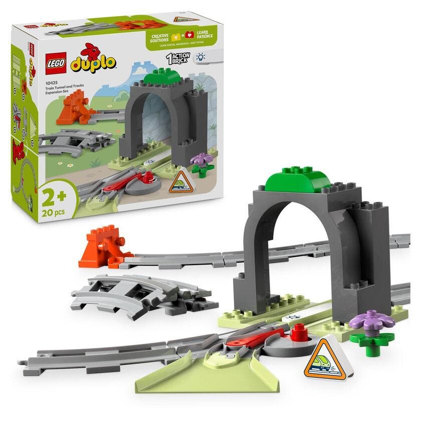 LEGO DUPLO Town 10425, Tågtunnel och spår – Expansionsset
