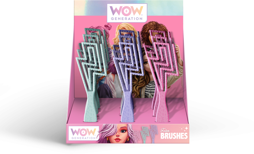 WOW Generation, Thunder Hårborste, 3 Design
