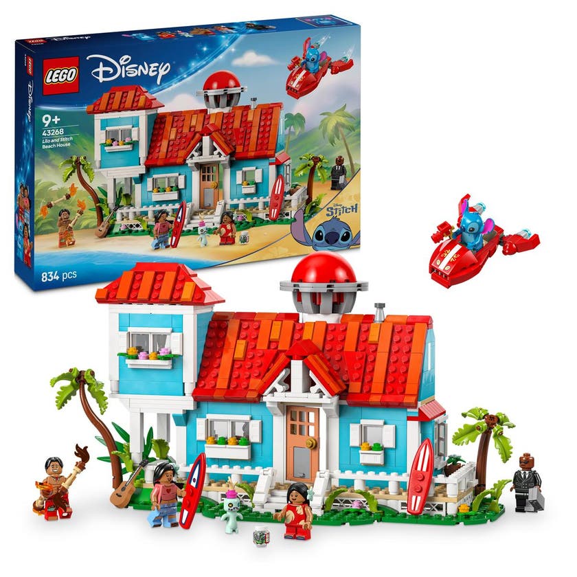 LEGO Disney Classic Disney™ 43268, Lilo and Stitch Beach House