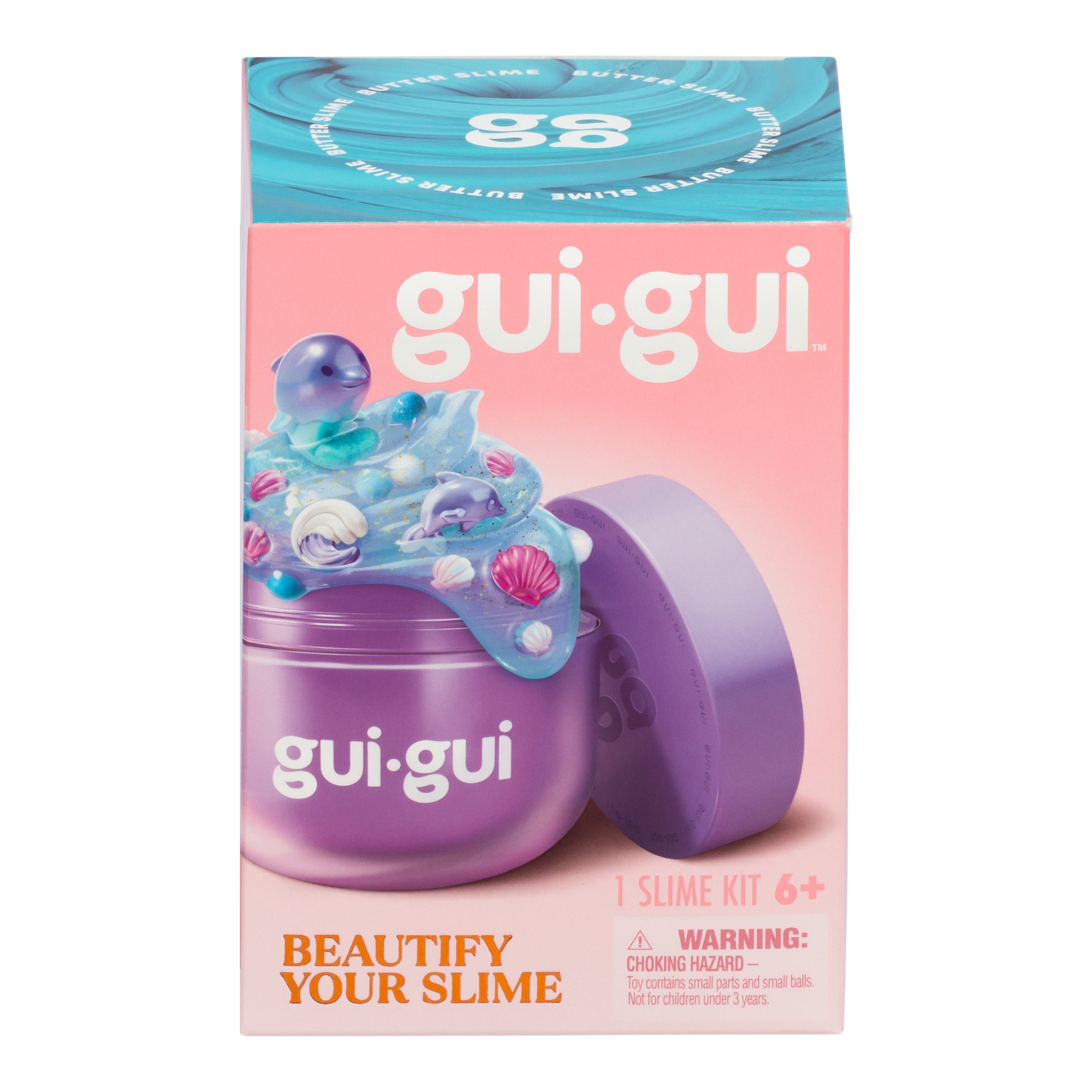 GUI GUI Slime – Knåda, pynta och samla på sensoriska slimeäventyr