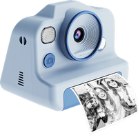 MiniLens Instant Print Camera Blue