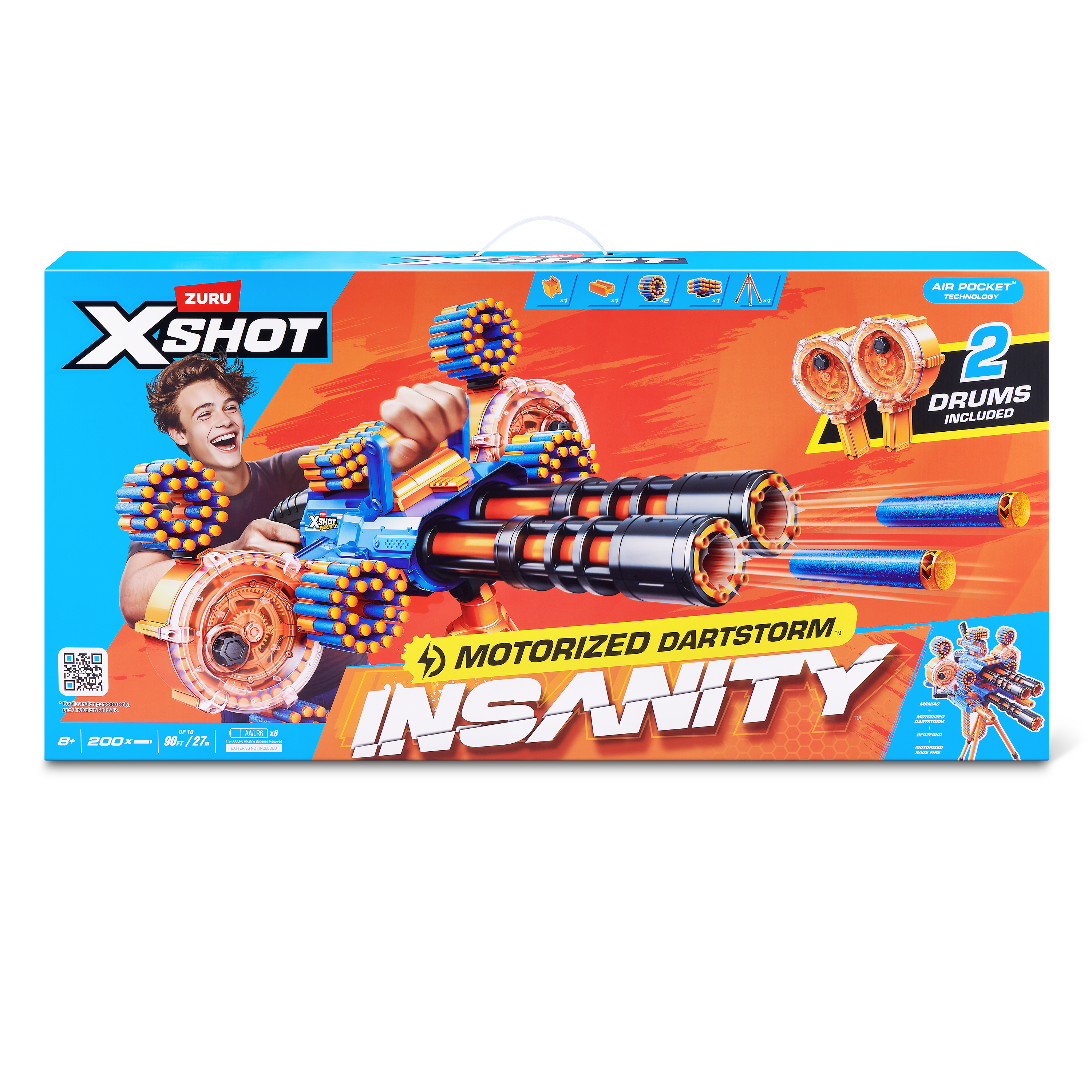 XSHOT Insanity Motoriserad Blaster