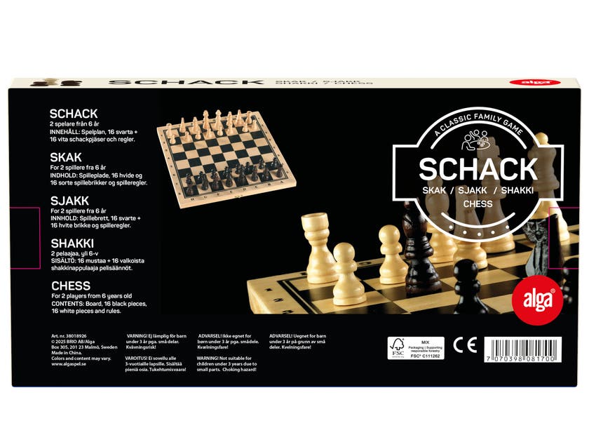 Alga, Schack