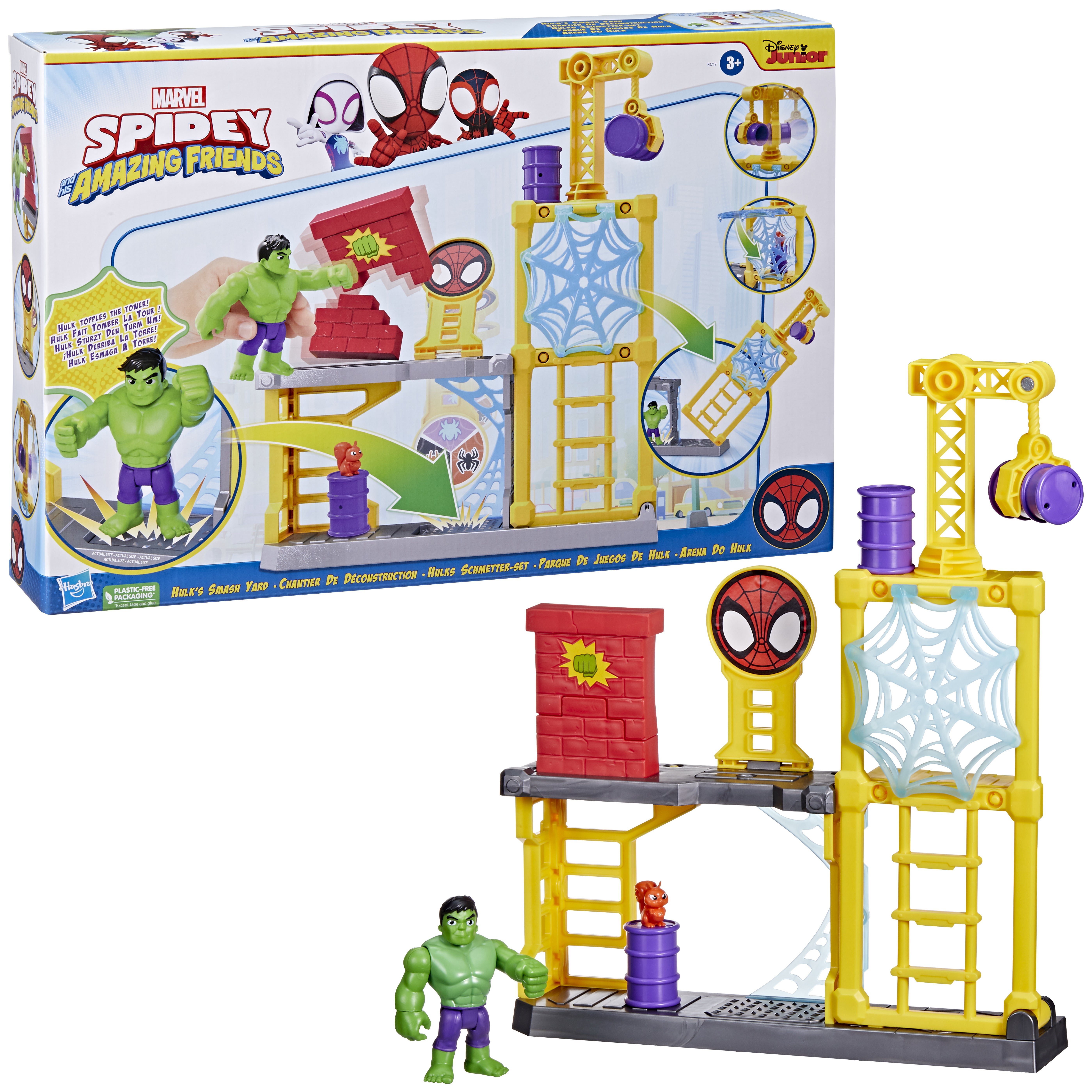Spidey, Spidey Hulk Smash Yard Playset