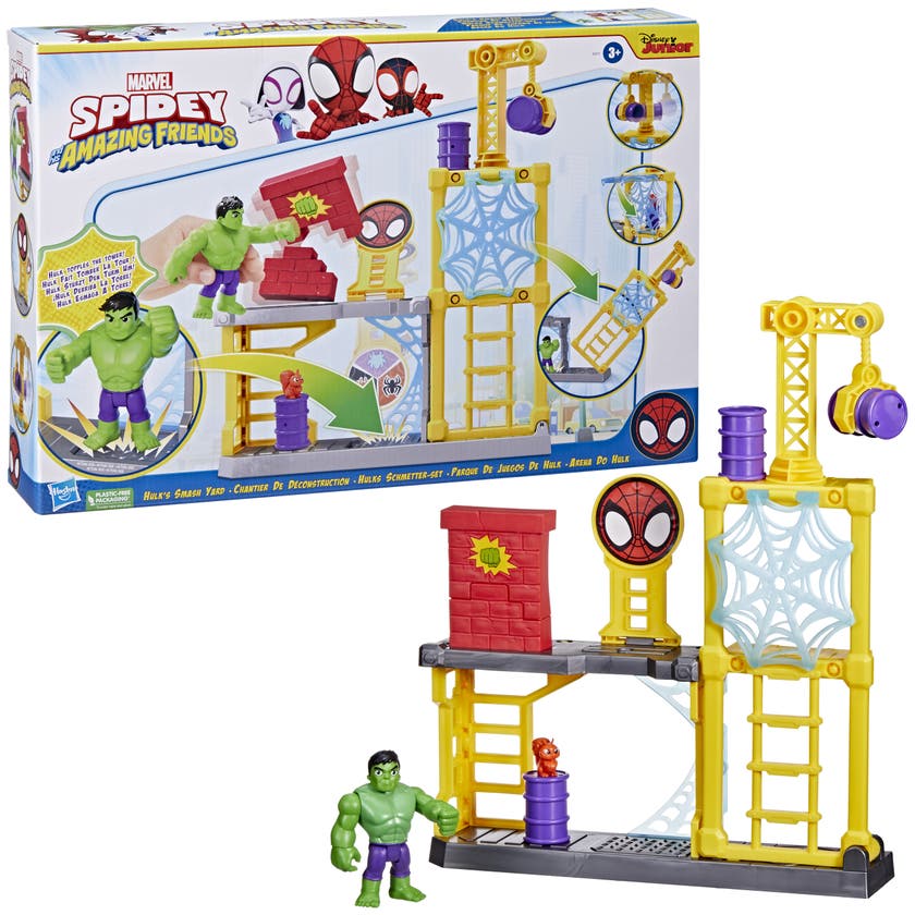 Spidey, Spidey Hulk Smash Yard Playset