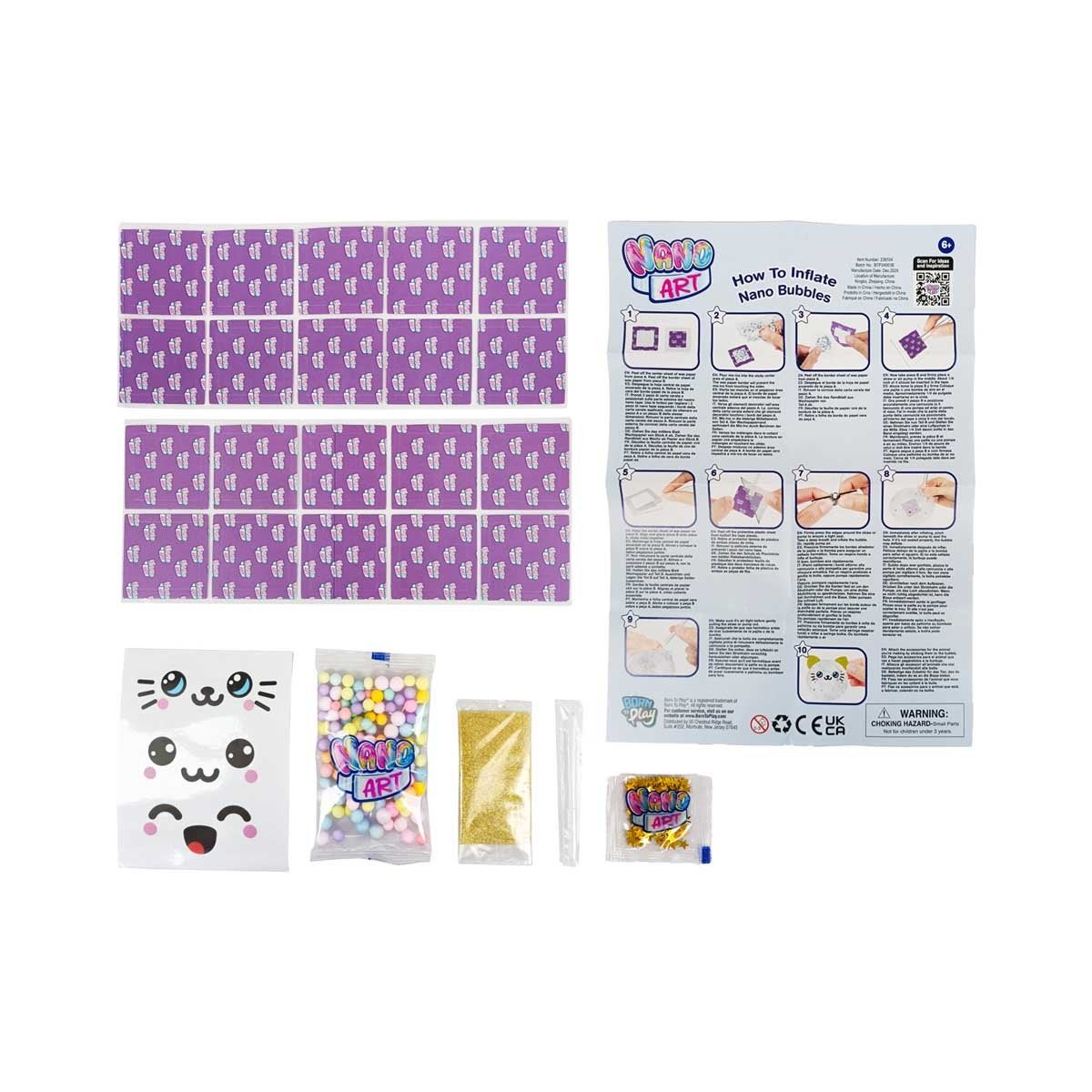 Nano Art, Inflatable Buddies Trio