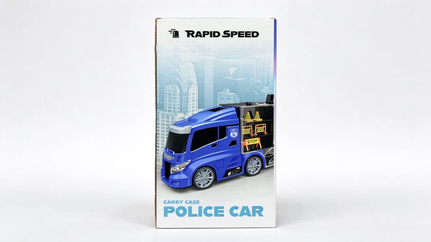 Rapid Speed - Truck med polisfordon & tilbehör