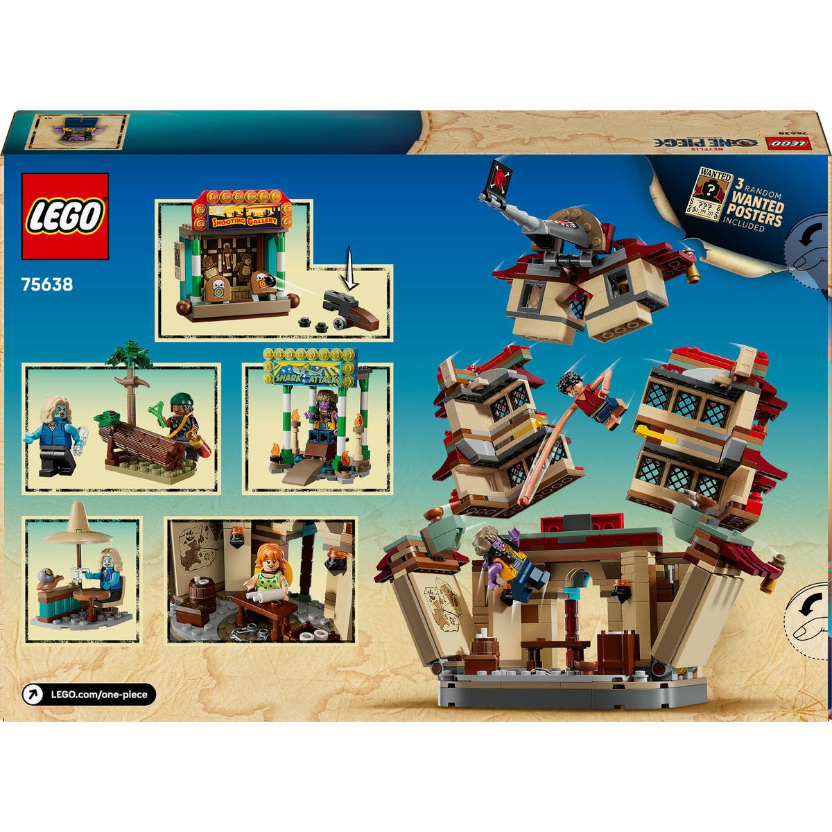 LEGO ONE PIECE 75638, Striden vid Arlong Park