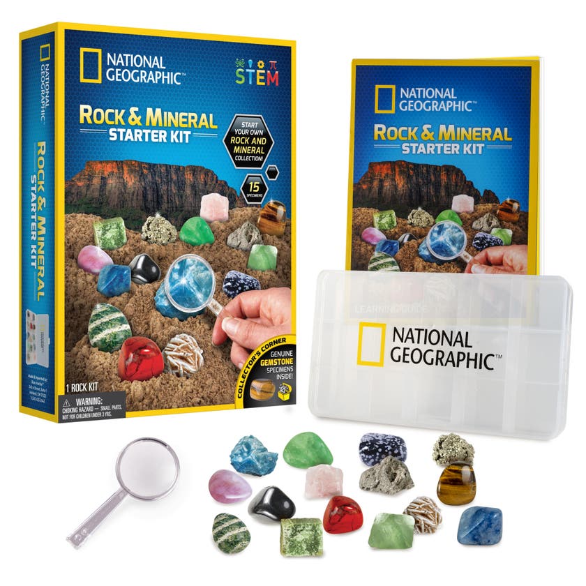 National Geographic, Rock And Mineral Starter Kit
